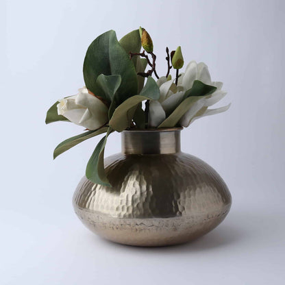 Aluminium Pot Large Champagne