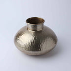 Aluminium Pot Large Champagne