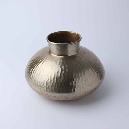 Aluminium Pot Large Champagne
