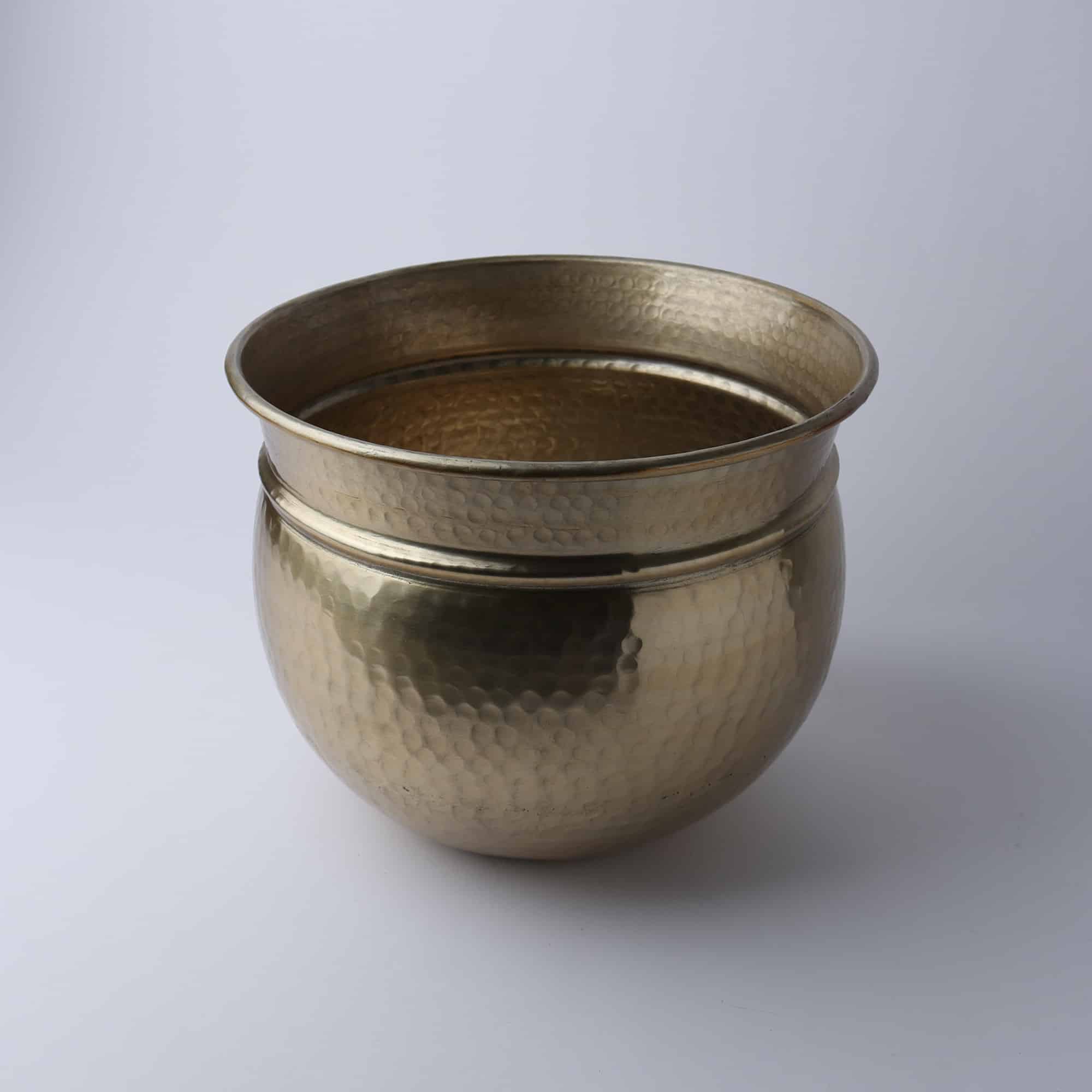 Aluminium Planter 35x35x25cm Champagne