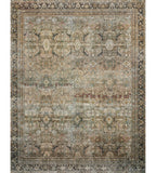 Layla Rug - Olive Charcoal 274x336Cm