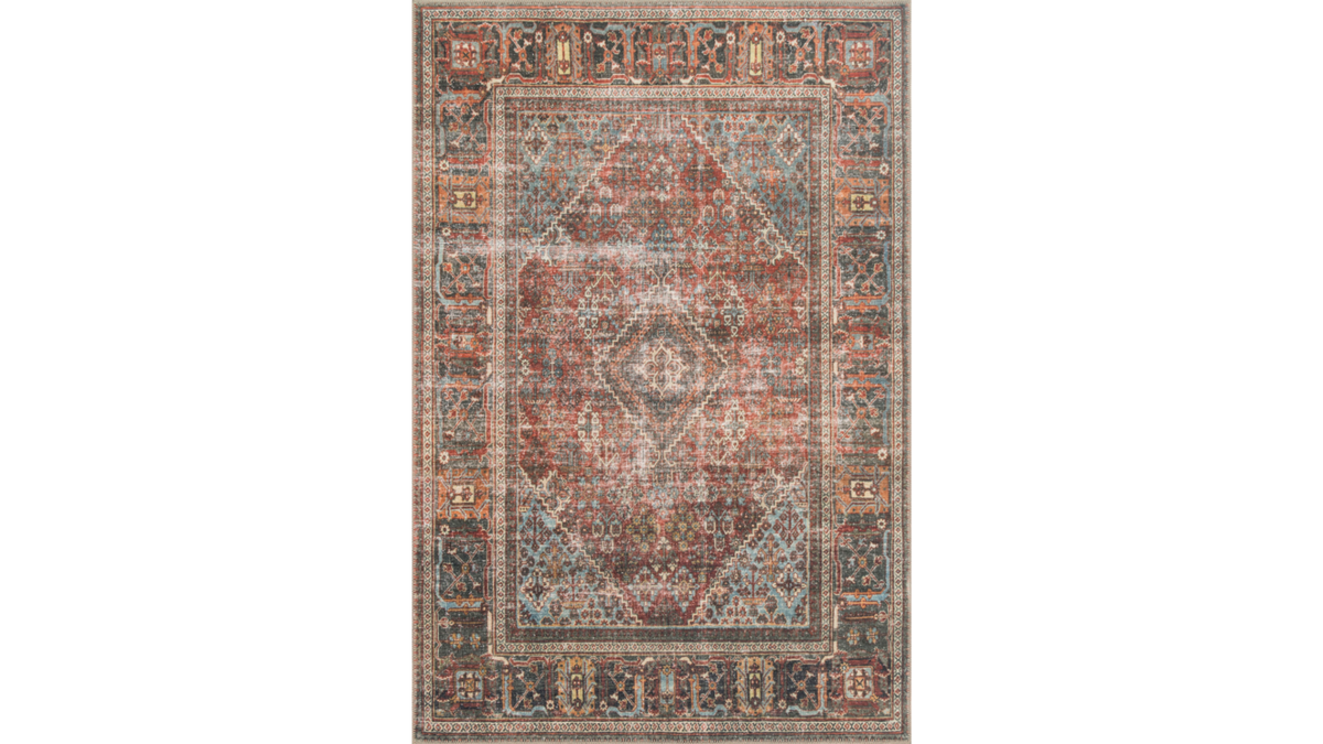 Loren Rug - Brick/Midnight