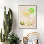 Margarita LED Wall Art in living room