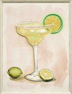 Margarita LED Wall Art close up
