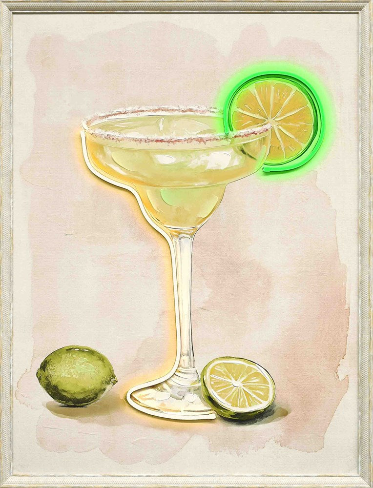 Margarita LED Wall Art detail