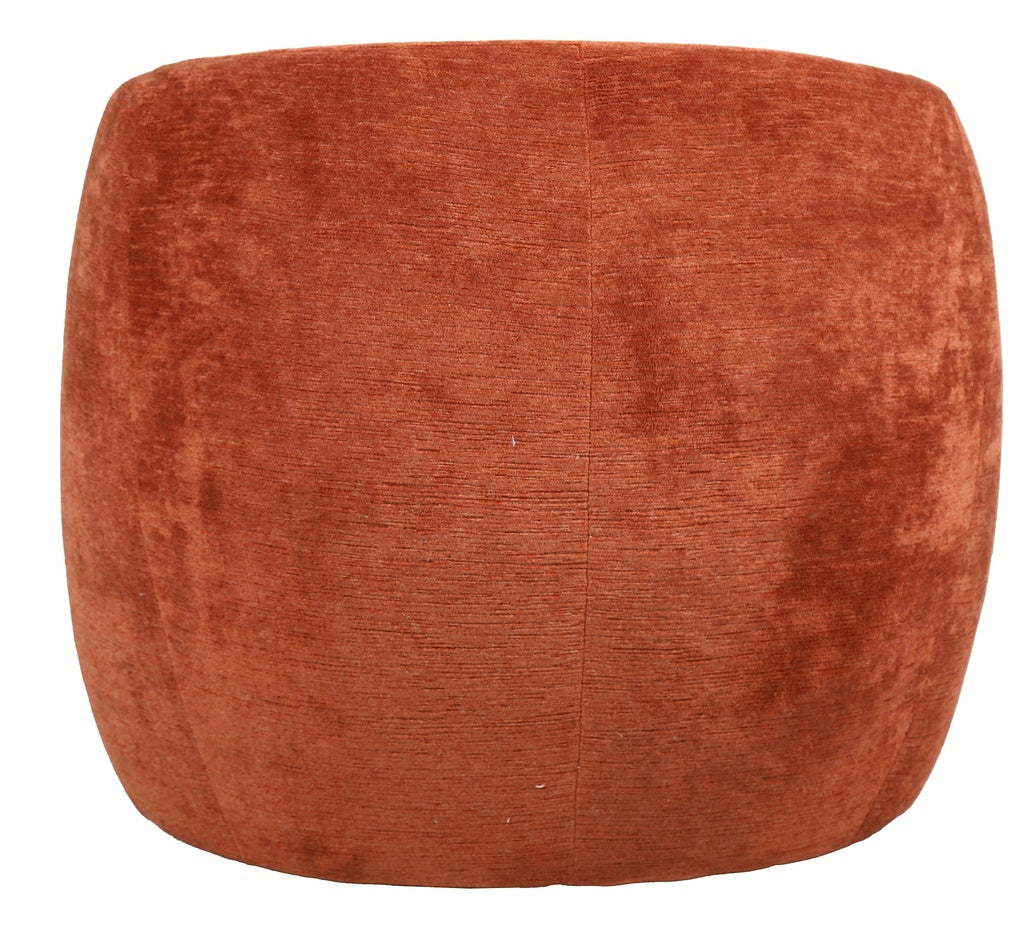 Mila Swivel Chair - Rust