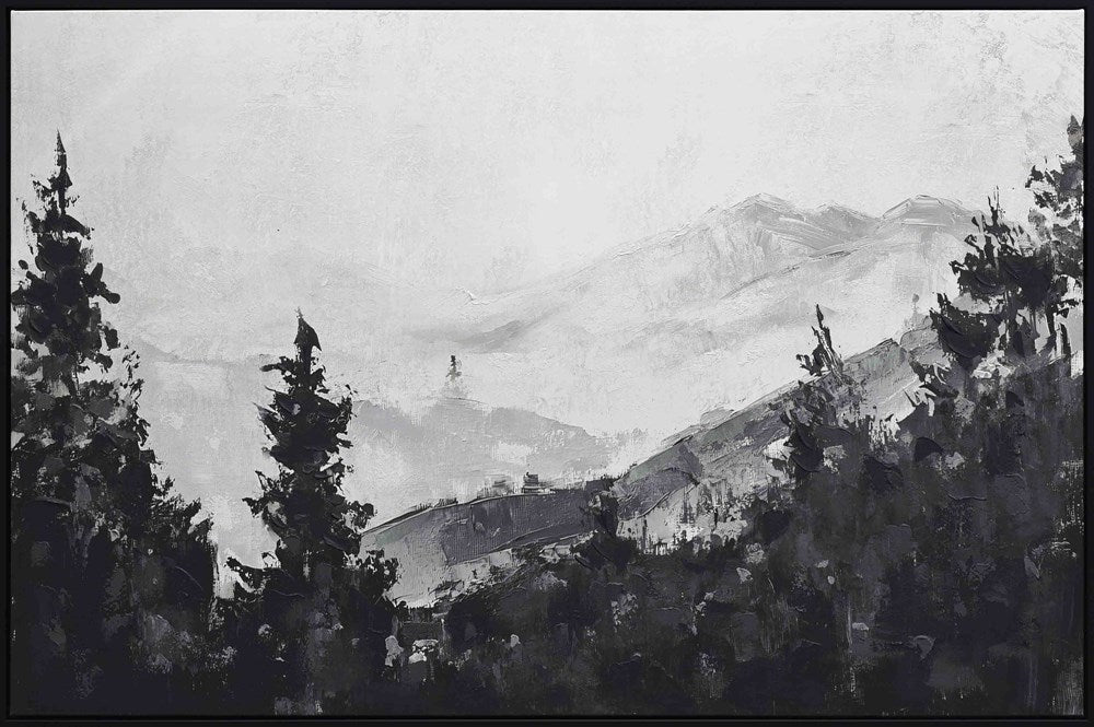 Misty Mountain Wall Art