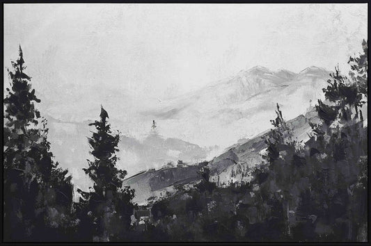 Misty Mountain Wall Art