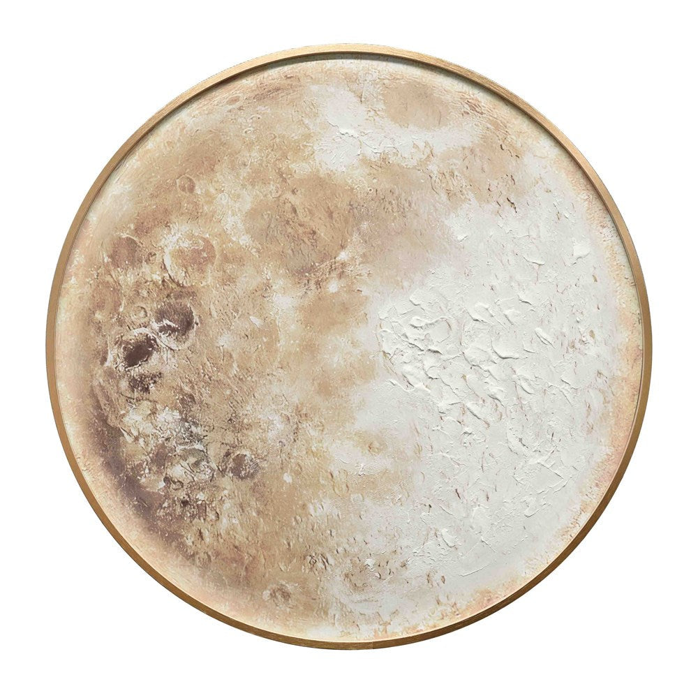 Moon LED Wall Art detail
