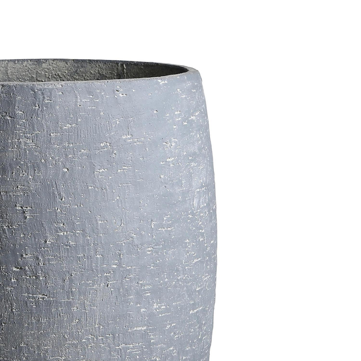 Capri Rustic Cement Planter Set/2 - Grey