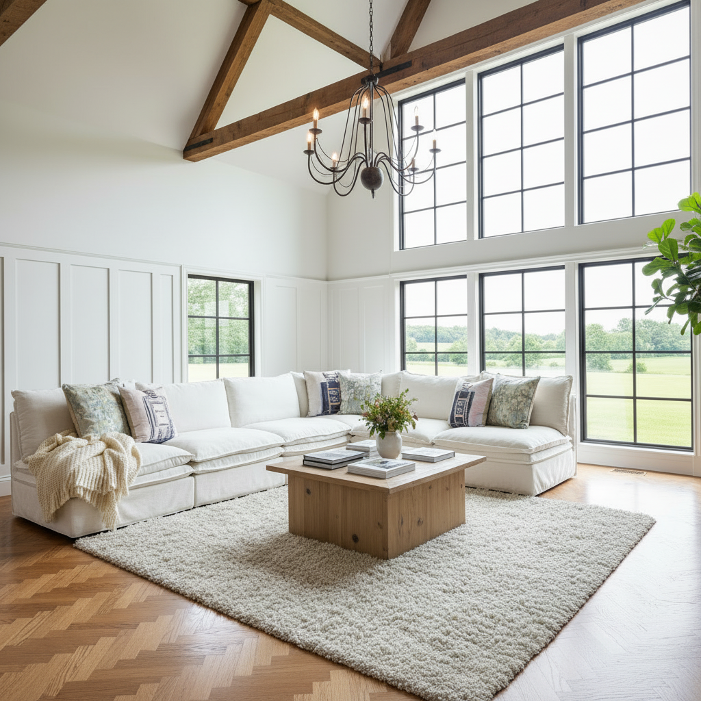 Omaha Sectional Slipcover Corner Sofa