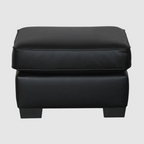 Metro Leather Ottoman