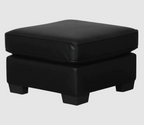 Metro Leather Ottoman