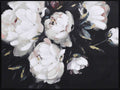 Peonies with Gold Foil Wall Art