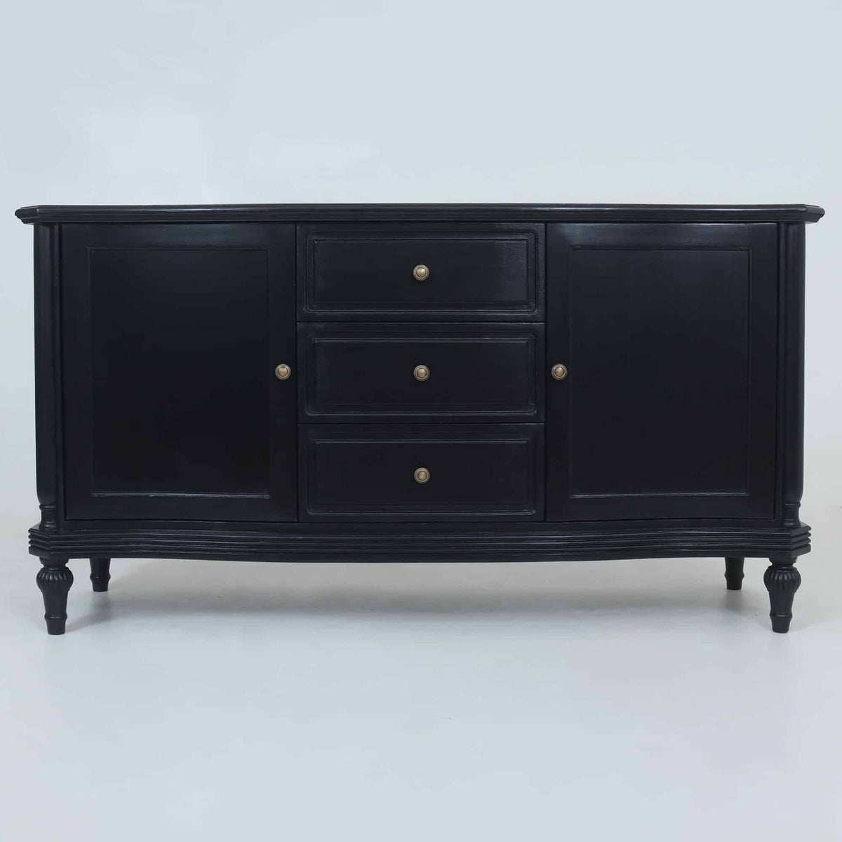 Allure 2 Door 3 Drawer Sideboard 1500mm - Black