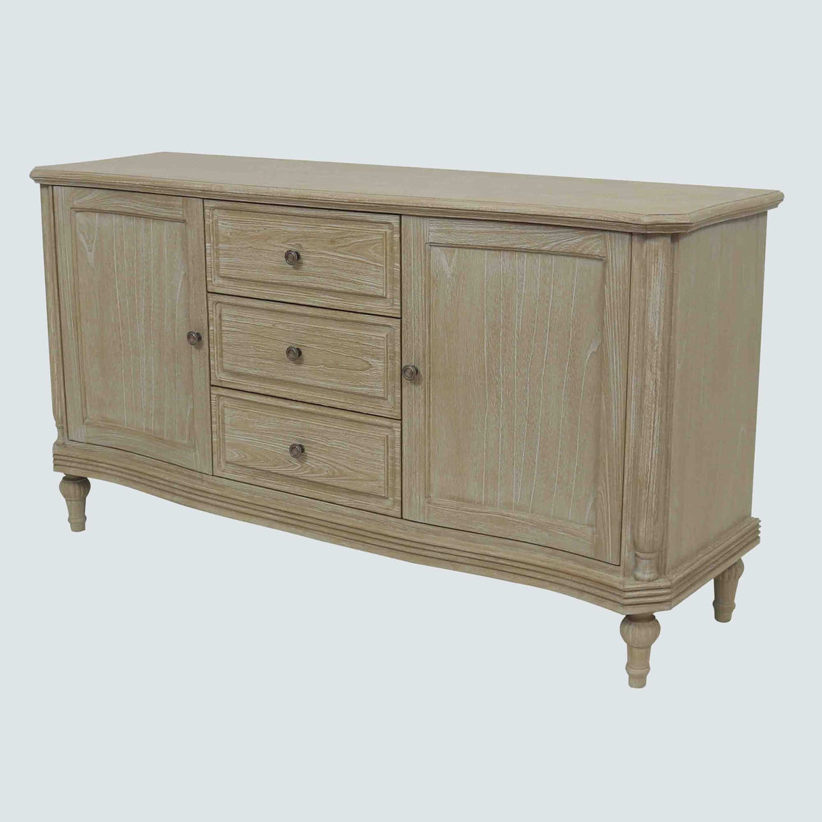 Allure 2 Door 3 Drawer Sideboard 1500mm - Natural