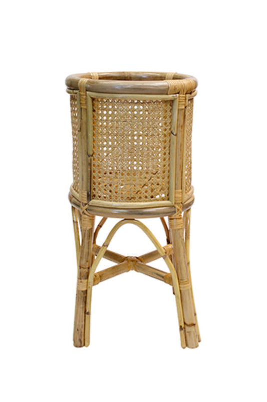 Jimbaran Rattan Floor Planter Stand