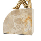 Aluminium & Marble Bookends