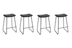 SS Barstool Black - Set of 4