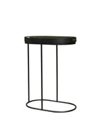STUDIO Arlo Sofa Tray Table - Black & Army Grey Green