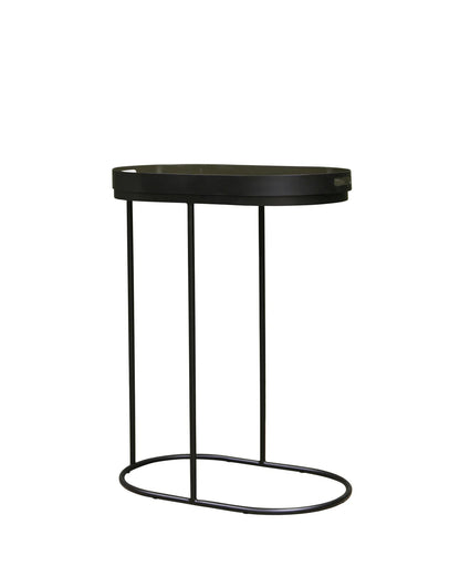 STUDIO Arlo Sofa Tray Table - Black & Army Grey Green