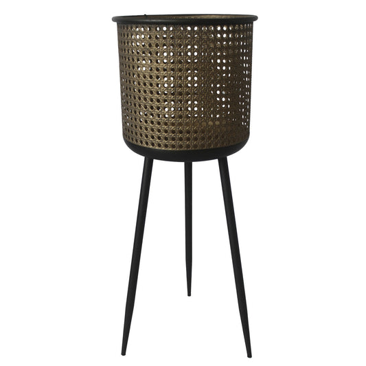 Rattan Look Pot Plant Holder