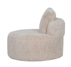 Lunaya Faux Sheepskin Accent Chair - Sand