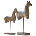 Wooden Horse Set/2