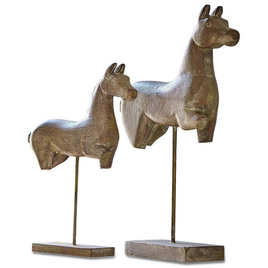 Wooden Horse Set/2
