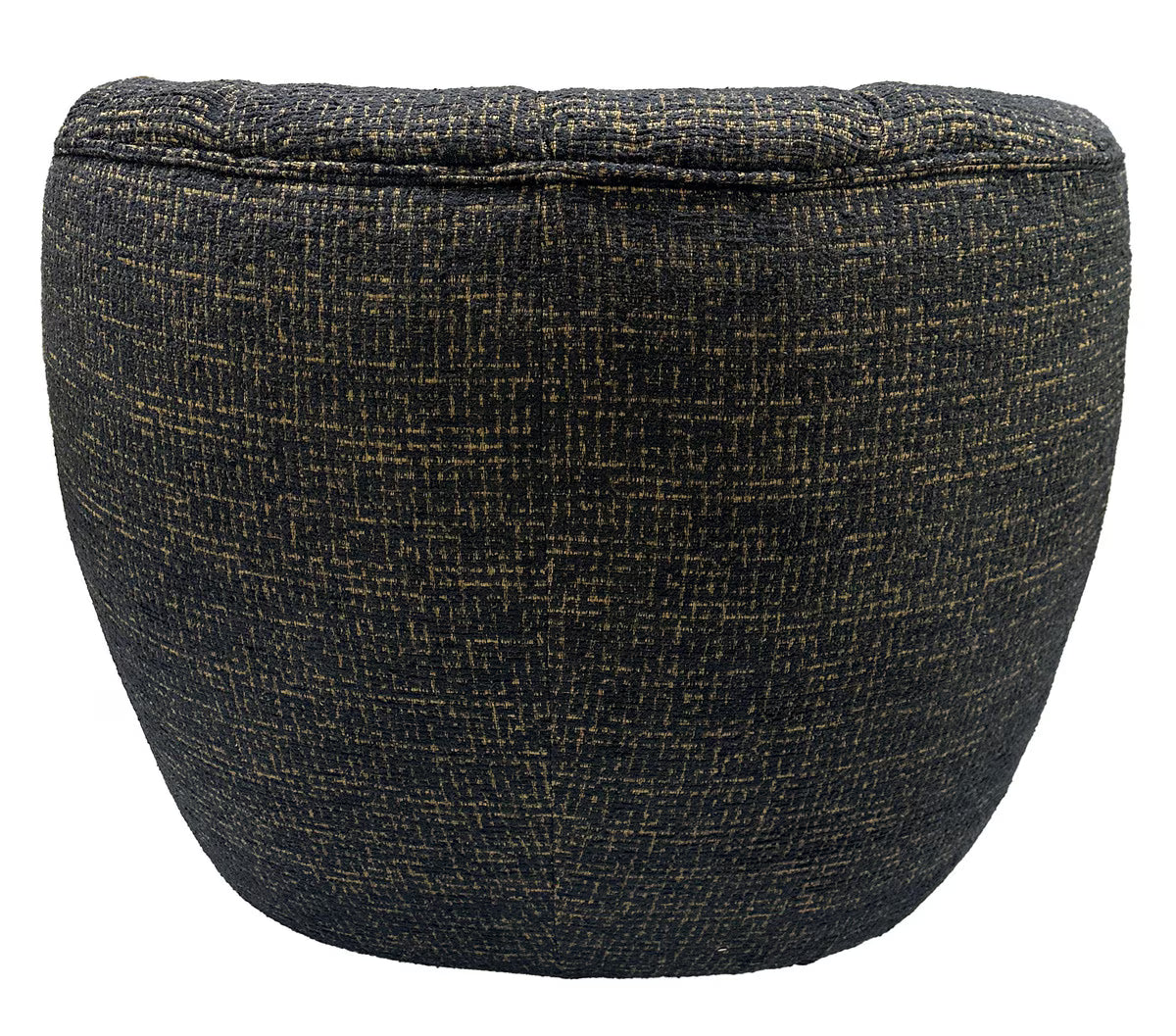 Cobble Swivel Accent Chair - Gold & Black