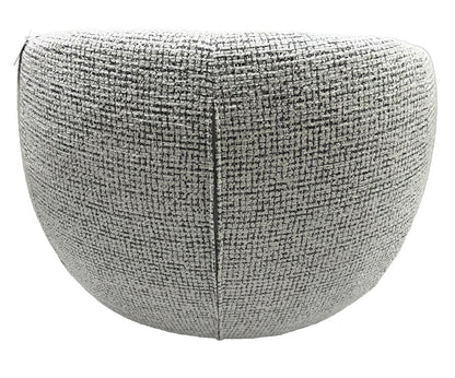 Darby Swivel Accent Chair - White & Black