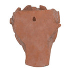 Terracotta Visage Head Planter