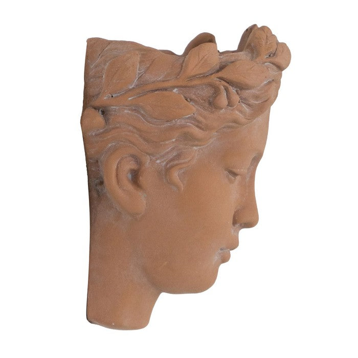 Terracotta Visage Head Planter