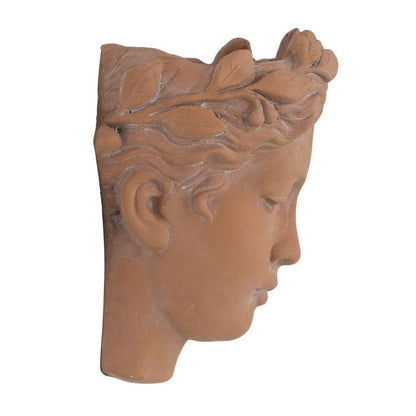 Terracotta Visage Head Planter