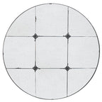 Round Antique Look Wall Mirror