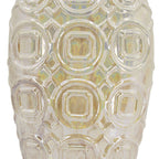 SHELBY TALL IRIDESCENT GLAZE CERAMIC VASE