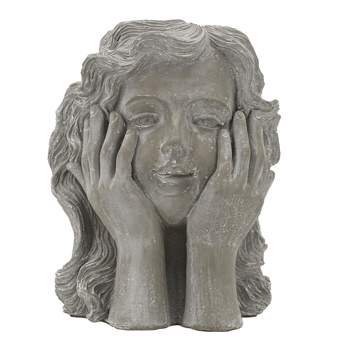Girl Statue Planter