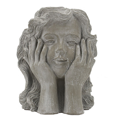 Girl Statue Planter
