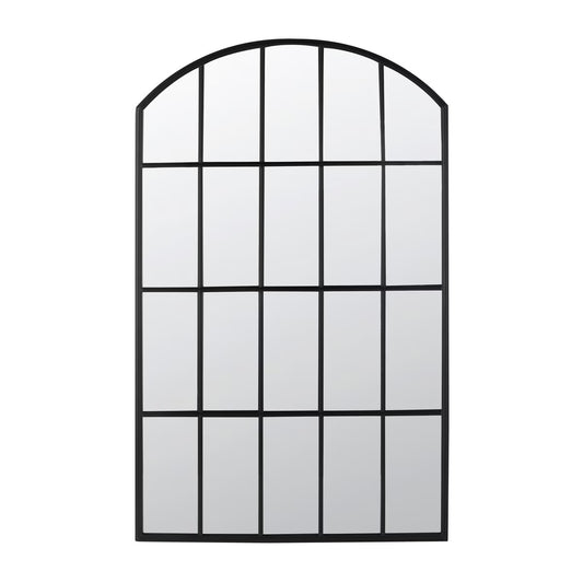 Bordeaux Outdoor Garden Mirror - Black
