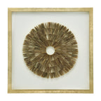 GOLD RICE PAPER SHADOW BOX