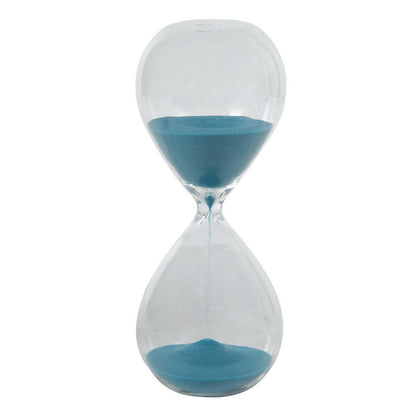 Hourglass with Blue Sand