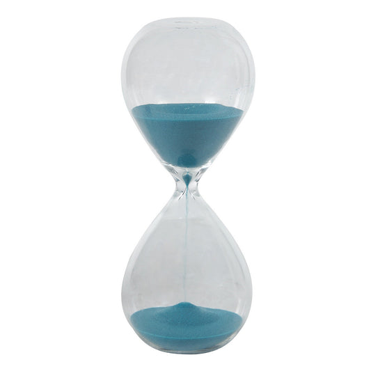 Hourglass with Blue Sand
