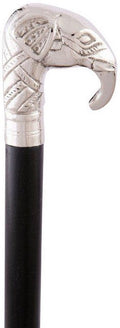 Walking Stick -Silver Elephant