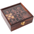 Wooden Game Set Of 9 Games