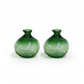 Shani Bottle Vase 18cm – Fading Green Set/2