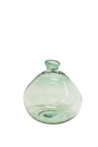 Ambro Bottle 32cm Natural Green glass vase