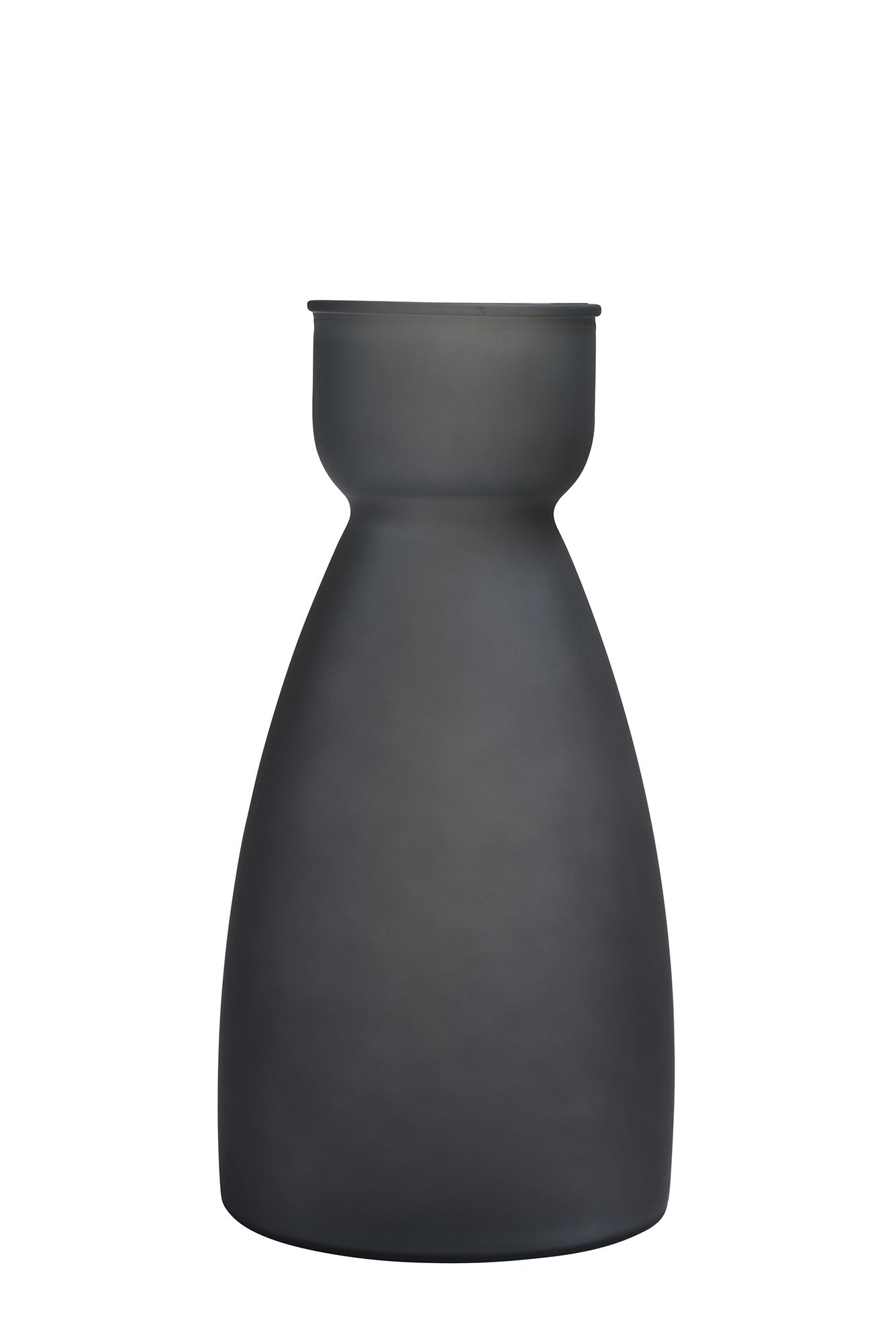 Dante Vase 43.5cm Matt Grey glass