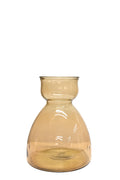 Dante Vase 34cm Smoky Quartz glass