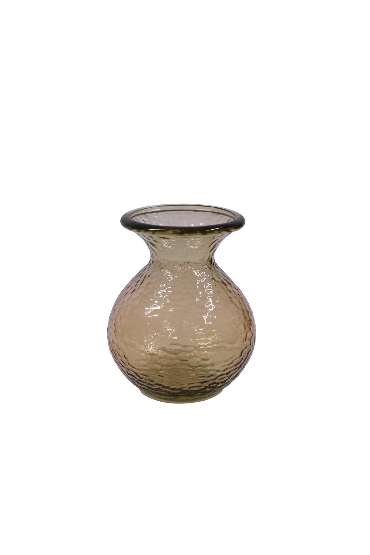 Tate Vase 18.5cm Cinnamon glass