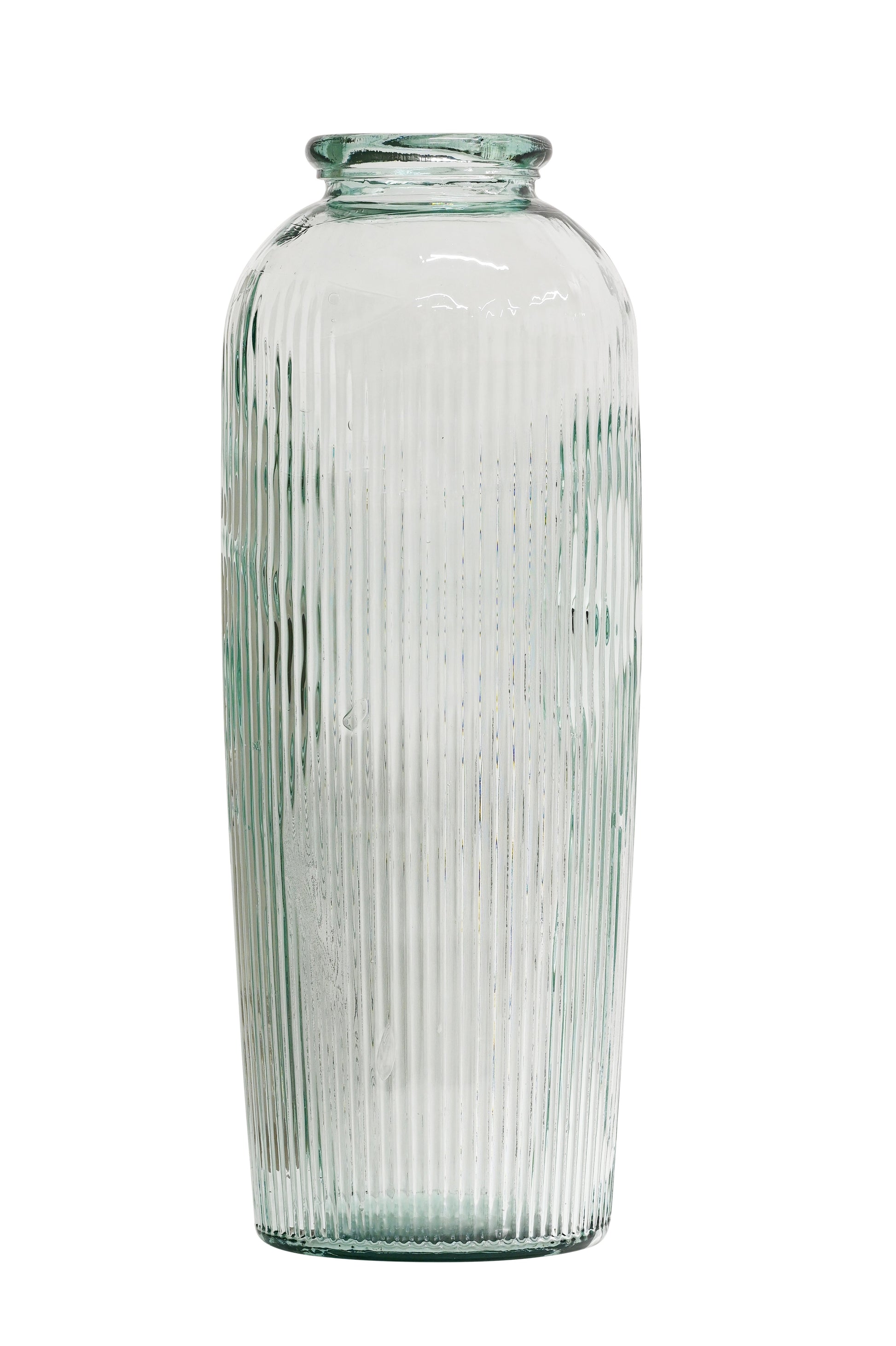 Odin Floor Vase 70cm clear glass